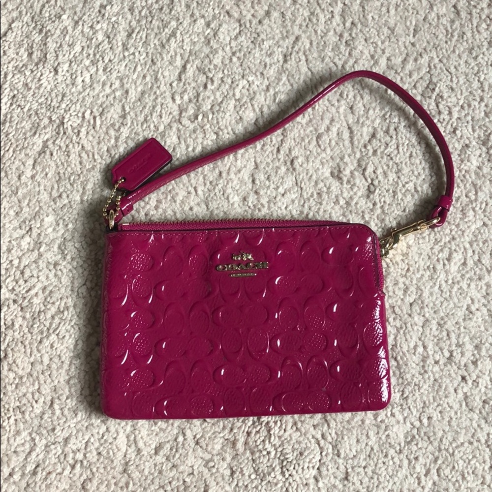 Coach wristlet